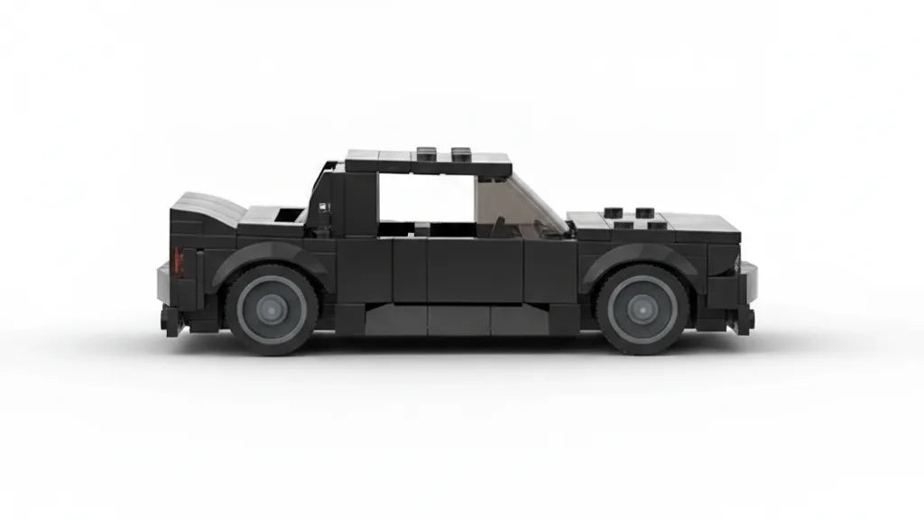 Muscle car noire