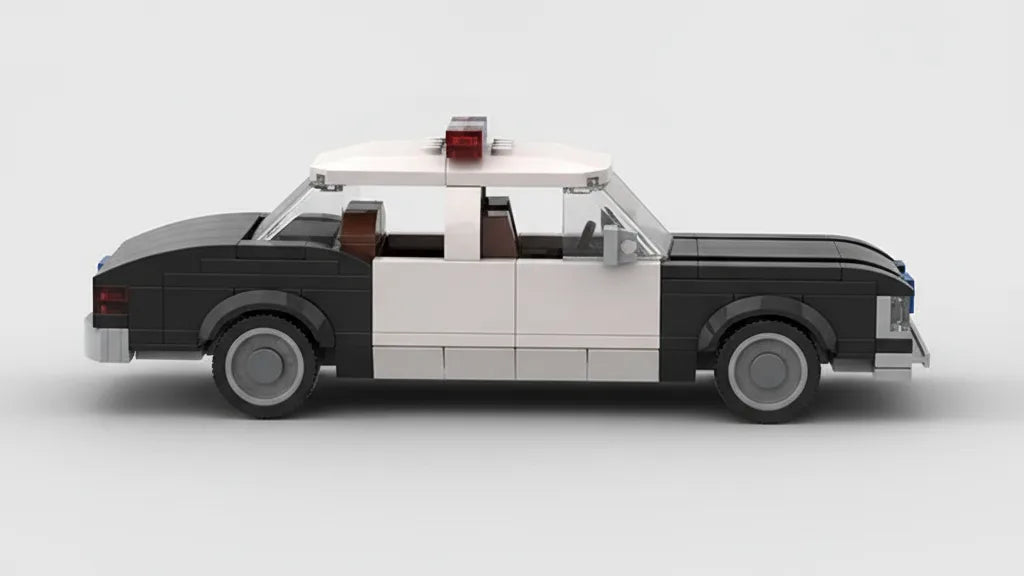 Voiture de police années 70